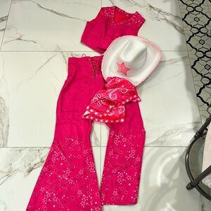 Barbie movie cow girl costume